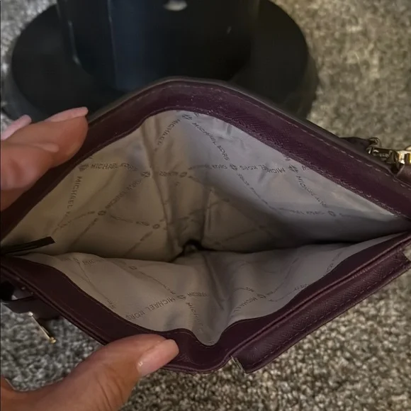 Michael Kors Purple Wristlet Clutch - Picture 4 of 4